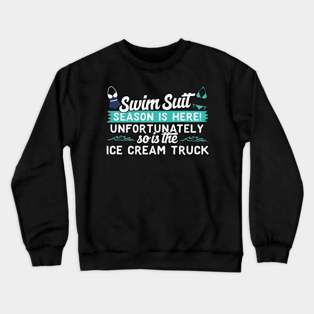 Swim Suit Season is Here and so is the Ice Cream Truck Crewneck Sweatshirt by A Magical Mess